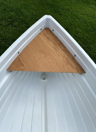 Plywood for dog bed on a boat