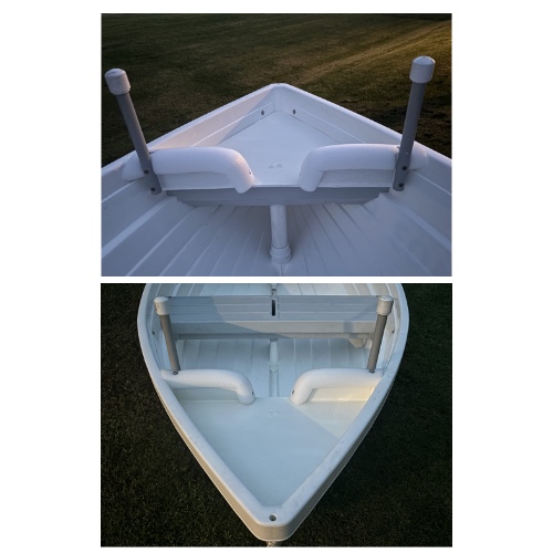 Dog on a boat seat final pics