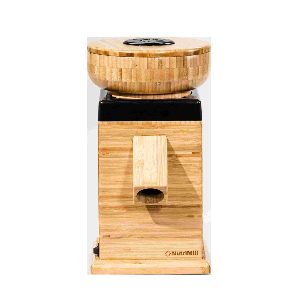 Grain mill for fresh milled flour